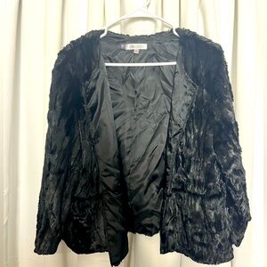 Jennifer Lopez cardigan jacket size, extra large black
